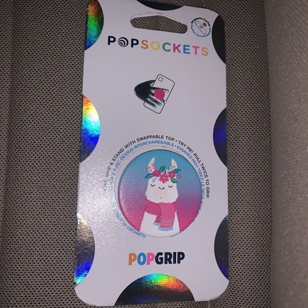 PopSocket Swappable Phone Grip & Stand - HOLI LLAMA
